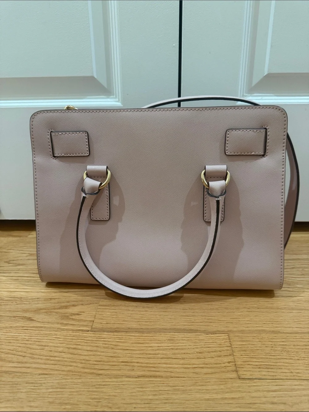 Michael Kors Hamilton East West Satchel in color blossom NWT